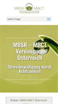 Mobile Screenshot of mbsr-mbct.at